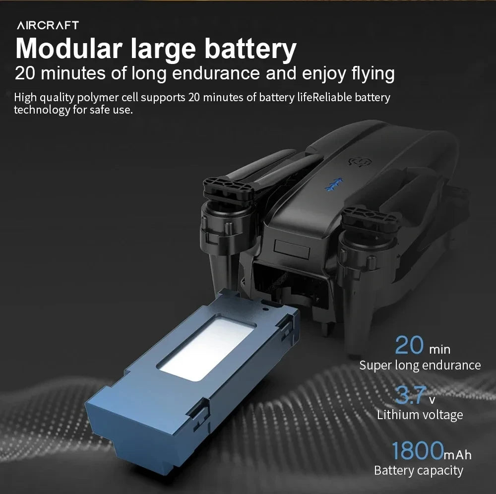 KBDFA E99Pro Drone 8K HD Dual Camera WiFi FPV Quadcopter Obstacle Avoidance Aerial Photography Professional Device