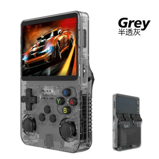 ARKOS R36S Retro Handheld Video Game Console Linux System 3.5 Inch IPS Screen R35s Pro Portable Pocket Video Player 64GB Games