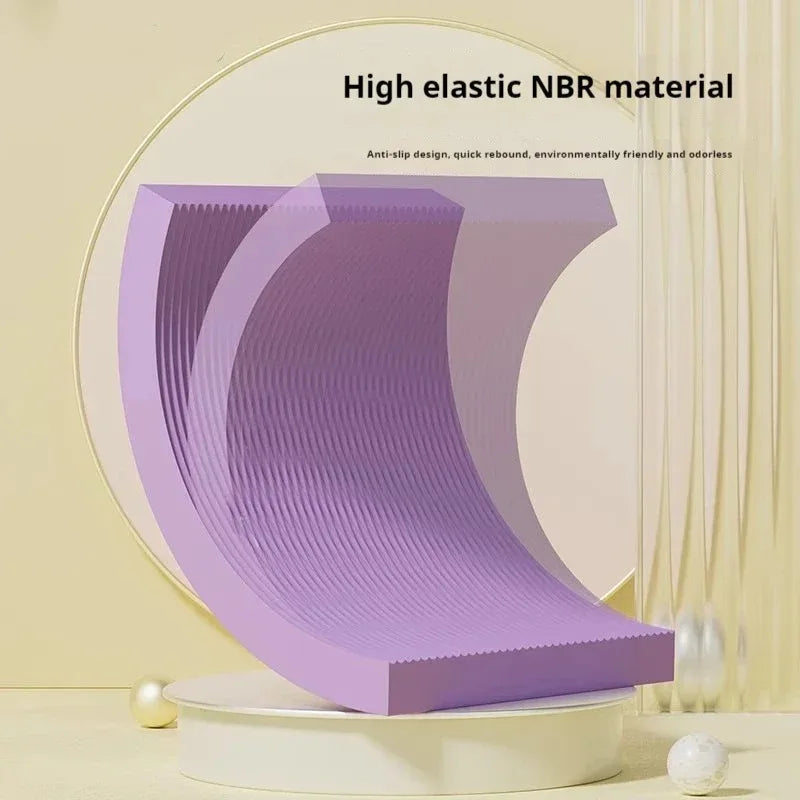 Yoga Mats Thick Anti-slip Gym Gymnastics Mat Home Anti-slip Workout Mat Ab Wheel Training Elbow Pads Core Strength Training