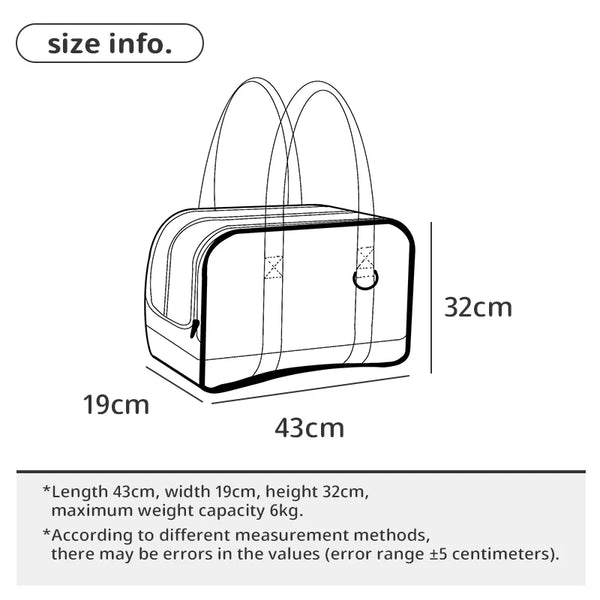 Pet Carrier Backpack, Breathable Travel Backpack for Small Dog Cat, Outdoor Comfort Carrier