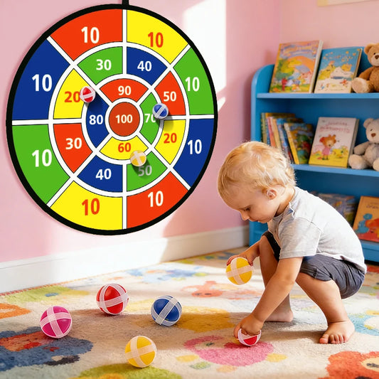 Educational Dart Board Baby Dart Indoor Sports Child Montessori Games for Children 3 to 7 Years