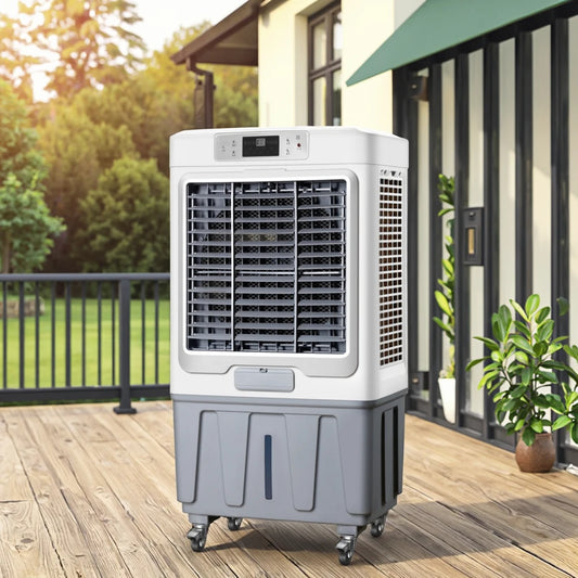 China Manufacturer Eco-Friendly Evaporative Cooling With Humidity Control Enhanced Air Circulation Cooler Evaporated Air Cooler