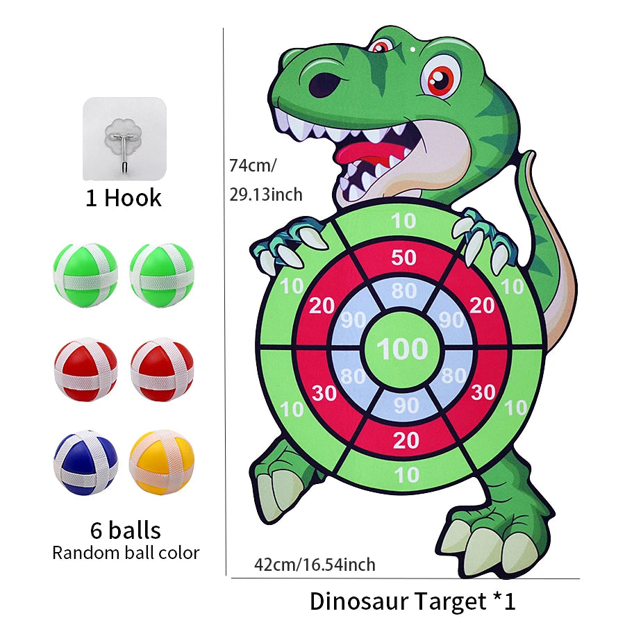 Educational Dart Board Baby Dart Indoor Sports Child Montessori Games for Children 3 to 7 Years