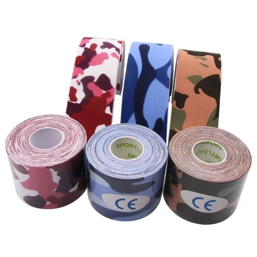 Sports Waterproof Kinesiology Tape Stickers Athletic Bandage Muscle Recovery Protector Strapping Pain Relief Tennis Gym