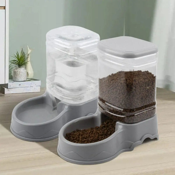 Gravity Pet Feeder & Waterer | Food or Water Dispenser
