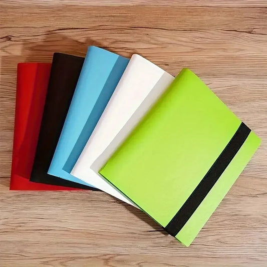 Premium 9-Pocket Polypropylene Trading Card Binder, 360 Card Capacity, Side-Loading Pockets, Elastic  Durable Collectors Album