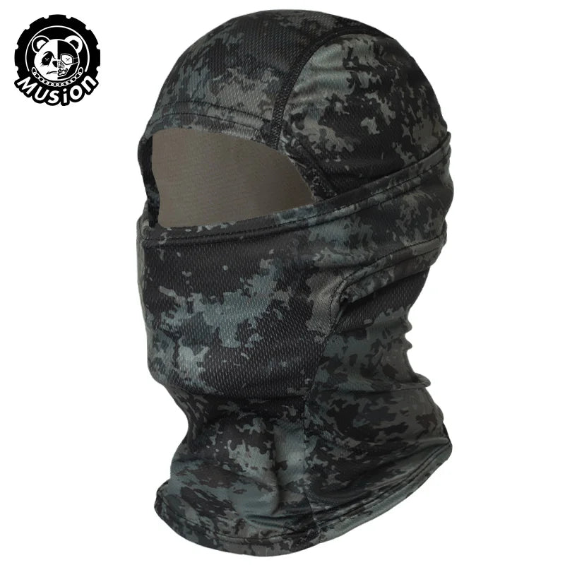 Motorcycle Balaclava Fashion Print Sun Protection Full Face Mask Breathable Mask Balaclava Bicycle Cycling