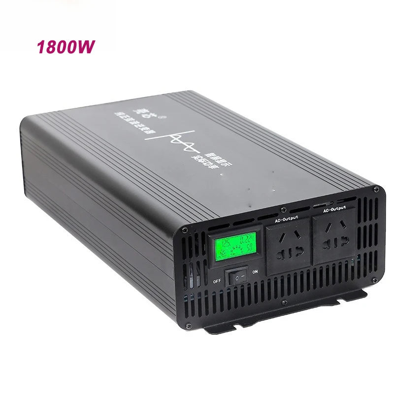 Inverter 12V 220V Pure Sine For Car And Household Use DC to AC 1800W-5000W 12V 24V 48V 60V 72V96V