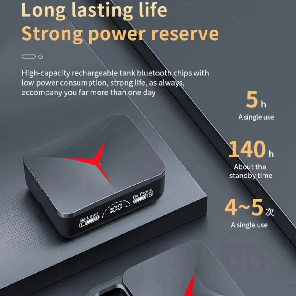 TWS Wireless Bluetooth 5.3 Headphones Touch Control Noise Cancelling Music Sport Earbuds HiFi Stereo Gaming Waterproof Headsets