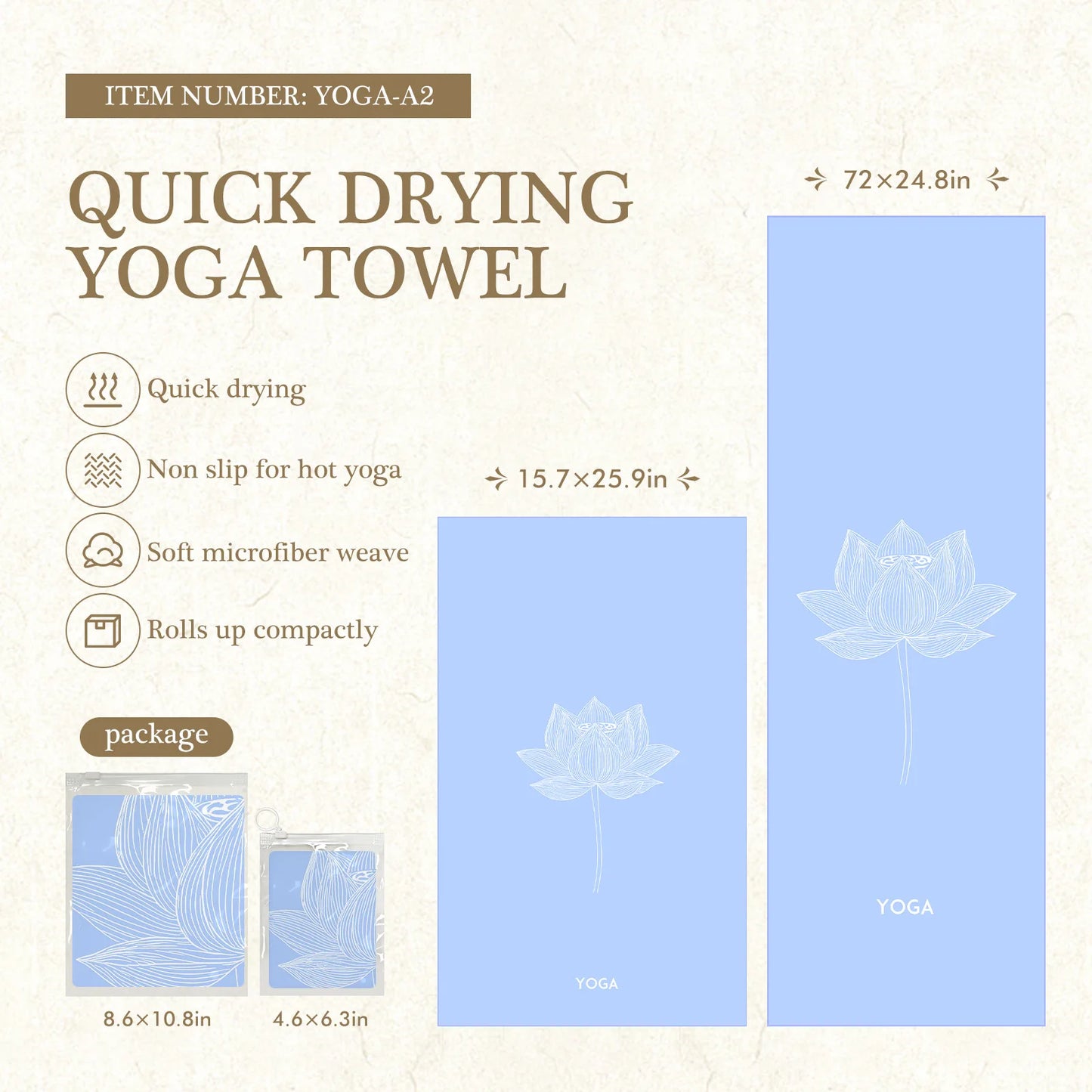 Eco-Friendly Yoga Mat Cover - Anti-Slip, Odor-Resistant, Lightweight, for Travel & Home Workouts - 필라테스 (Pilates)