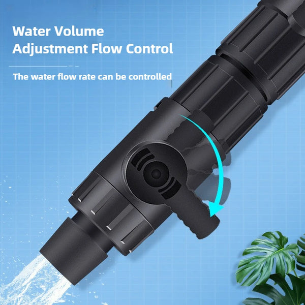 12/16mm Aquarium Quick Connect water pipe water flow controller Fish Tank Filter Barrel Quick Connect Connector reducer adapter