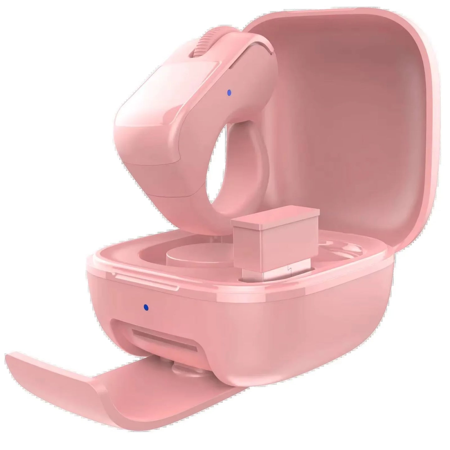 Ring Finger Wireless Mouse 2.4G Bluetooth Dual Mode Touch Screen Scroll Wheel Mini Portable Rechargeable For PPT Speech Tablet