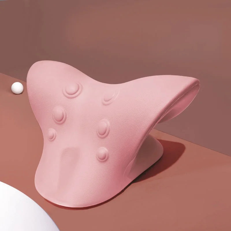 Premium Cervical Spine Massager for Neck Shoulder Relaxation - Support Correct Posture & Improve Sleep Quality