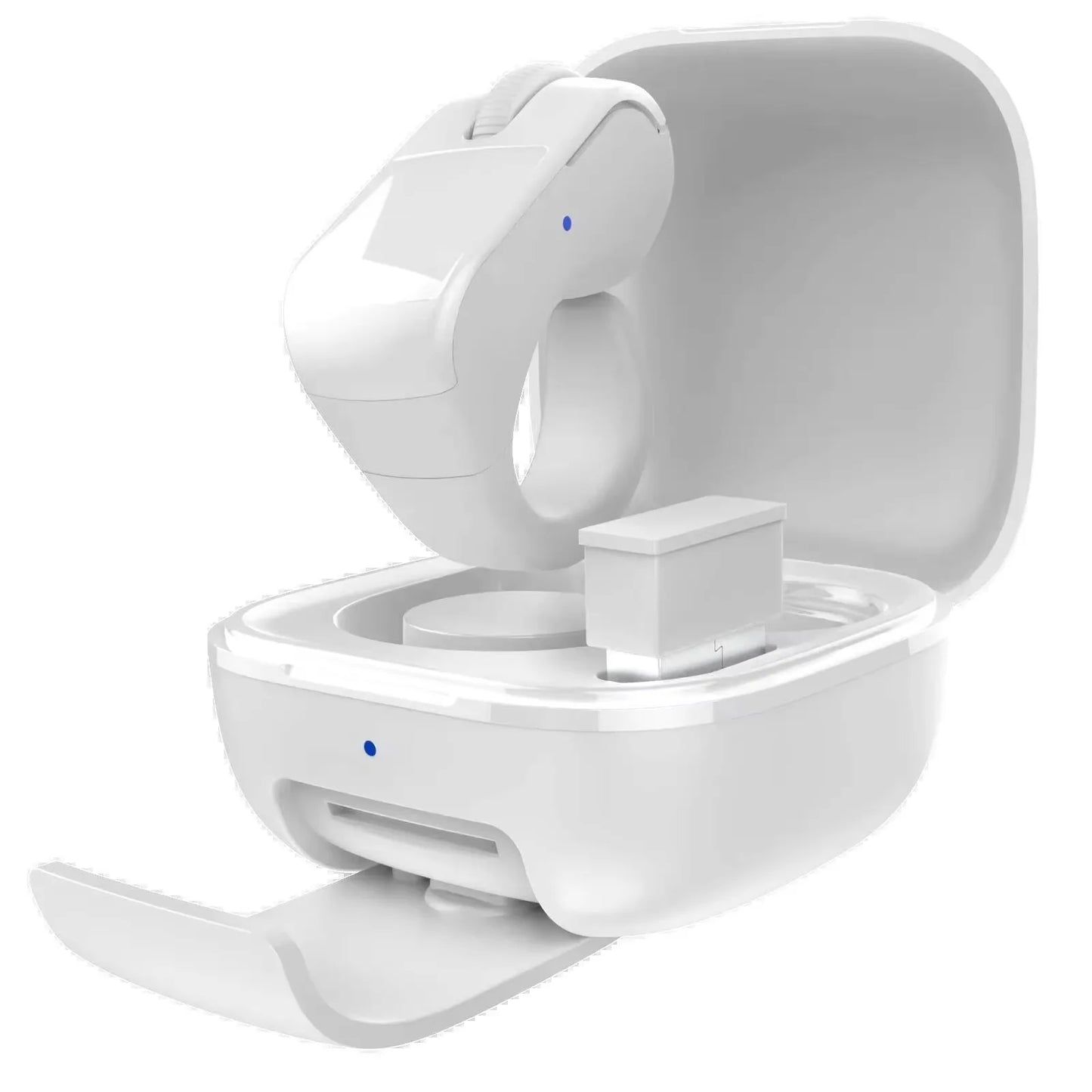 Ring Finger Wireless Mouse 2.4G Bluetooth Dual Mode Touch Screen Scroll Wheel Mini Portable Rechargeable For PPT Speech Tablet