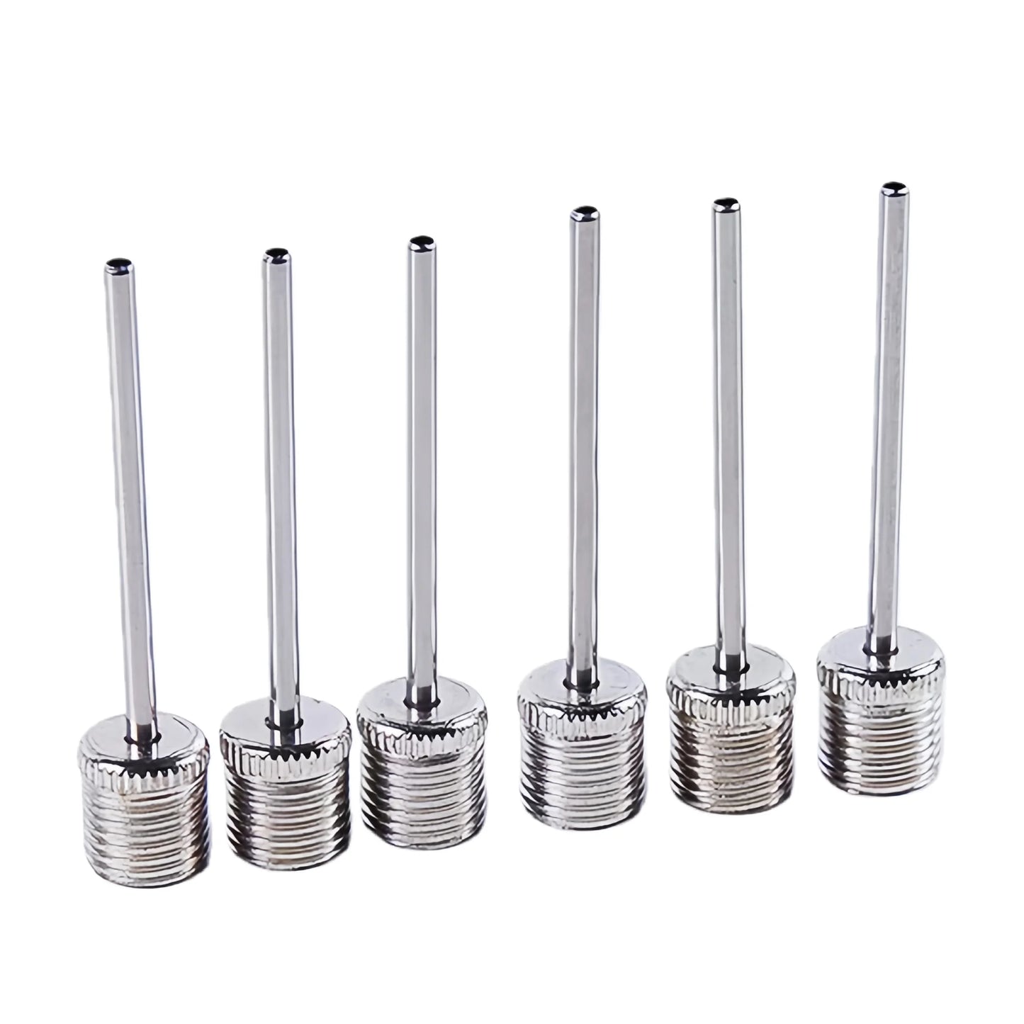 10/20/100Pcs Ball Air Needle Stainless Steel Pump Pin Basketball Inflating Pump Needle Football Inflatable Valve Adaptors Nozzle