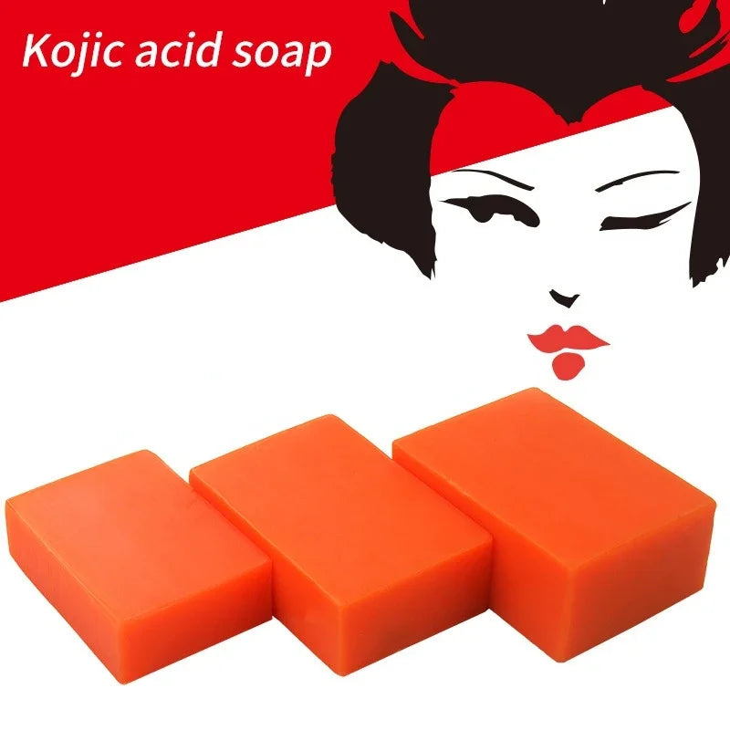 Kojic Acid Soap Dark Black Skin Lightening Soap Hand Made Kogic Soap Glutathione Bleaching Brighten Face