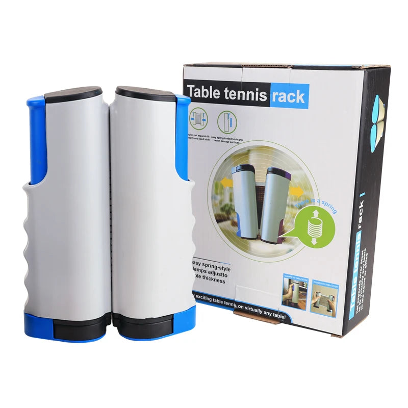 Portable Table Tennis Net Cover Gauge Retractable Table Tennis Set Catcher Racks Adjustable Tools Outdoor Home Sports Clip On