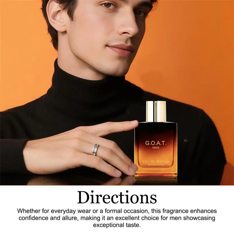 Luxury Charming CEO Perfume Spray,Men Eau De Parfum Mist,Floral Fruity Women Date Scent,Vanilla/Sandalwood/Lemon/Amber Fragrance