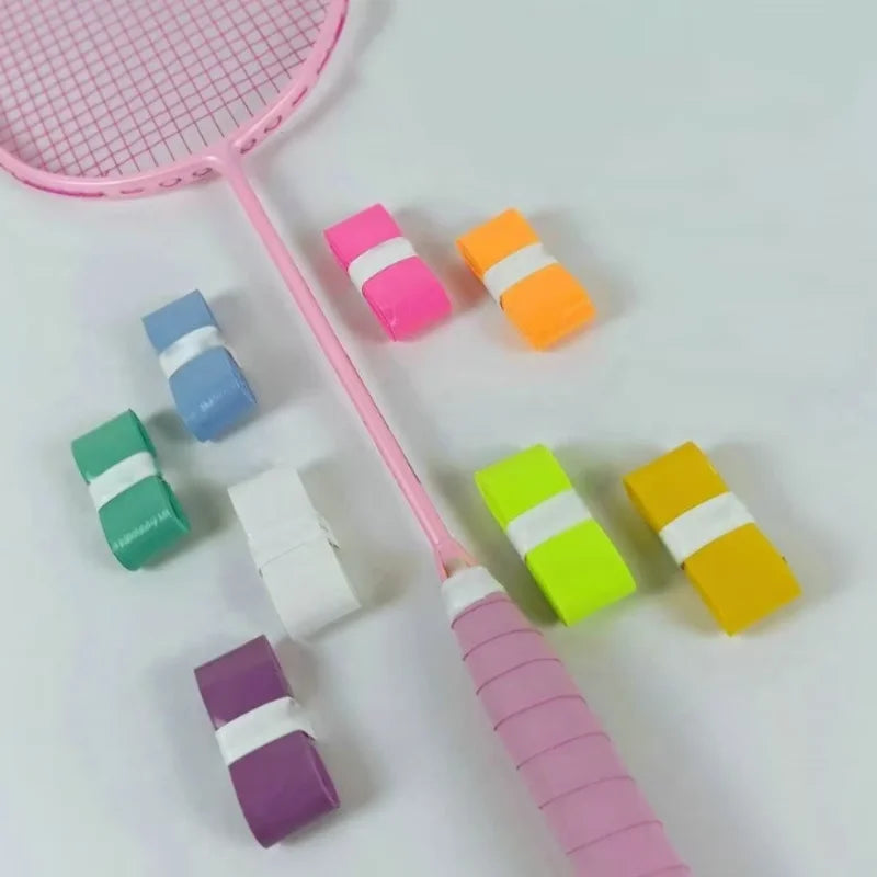 W 12 PCs Sticky Overgrip For Beach Tennis Racket Padle Pickleball Tennis Badminton Racket Fishing 110cm 2024