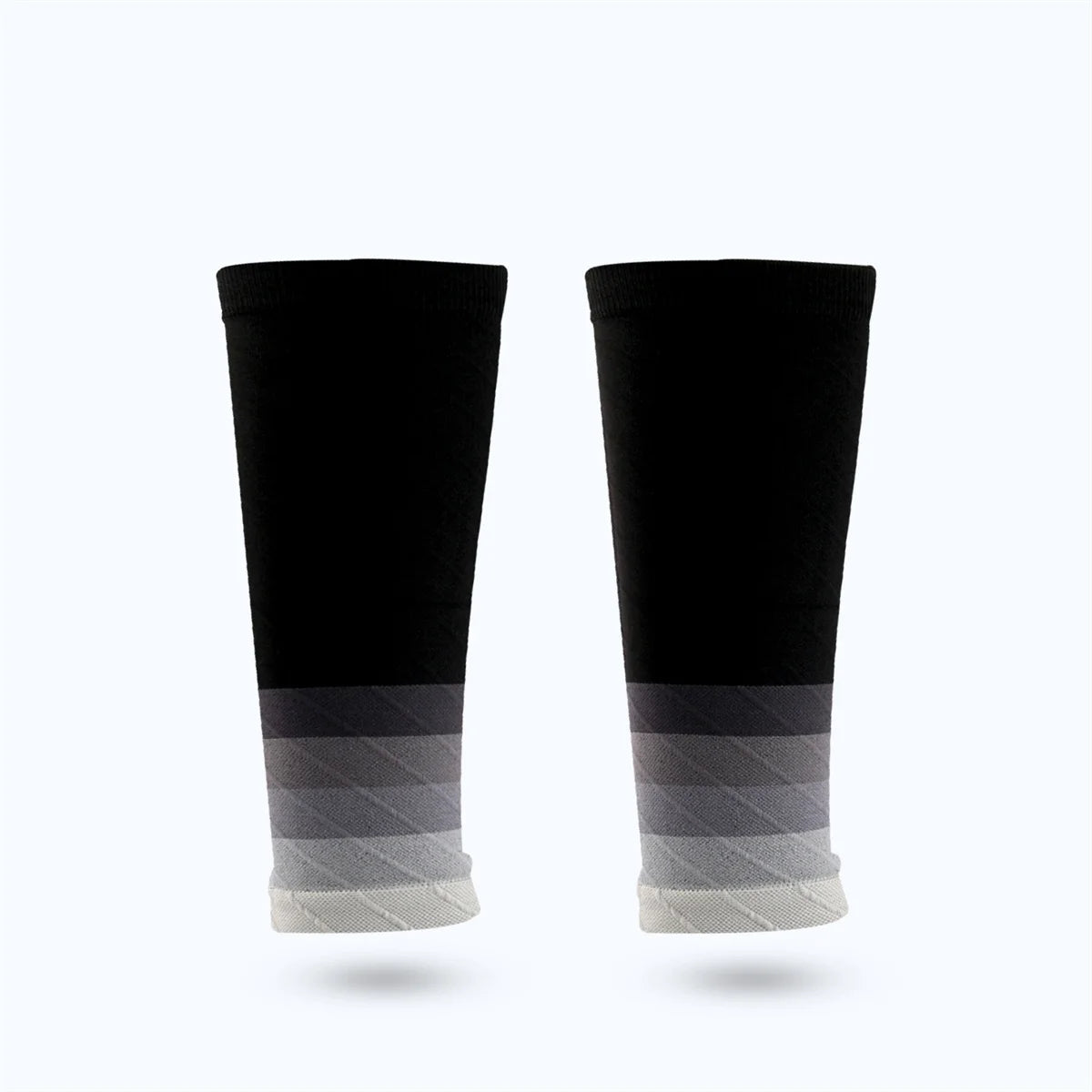 1 pair of calf support compression sleeves, suitable for men and women running without foot socks, outdoor sports marathon cycli