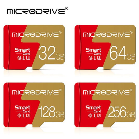 Memory Card 128gb 256gb Class 10 Micro tf SD Card 32gb 16gb 8GB 4GB Flash Cards  mini sd TF card mini sd card with card reader