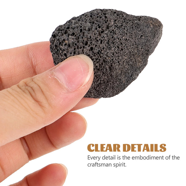 1 Pack Natural Volcanic Rocks Aquarium Fish Tank Decorations Lava Stones for Potted Plants rocks for potted plants