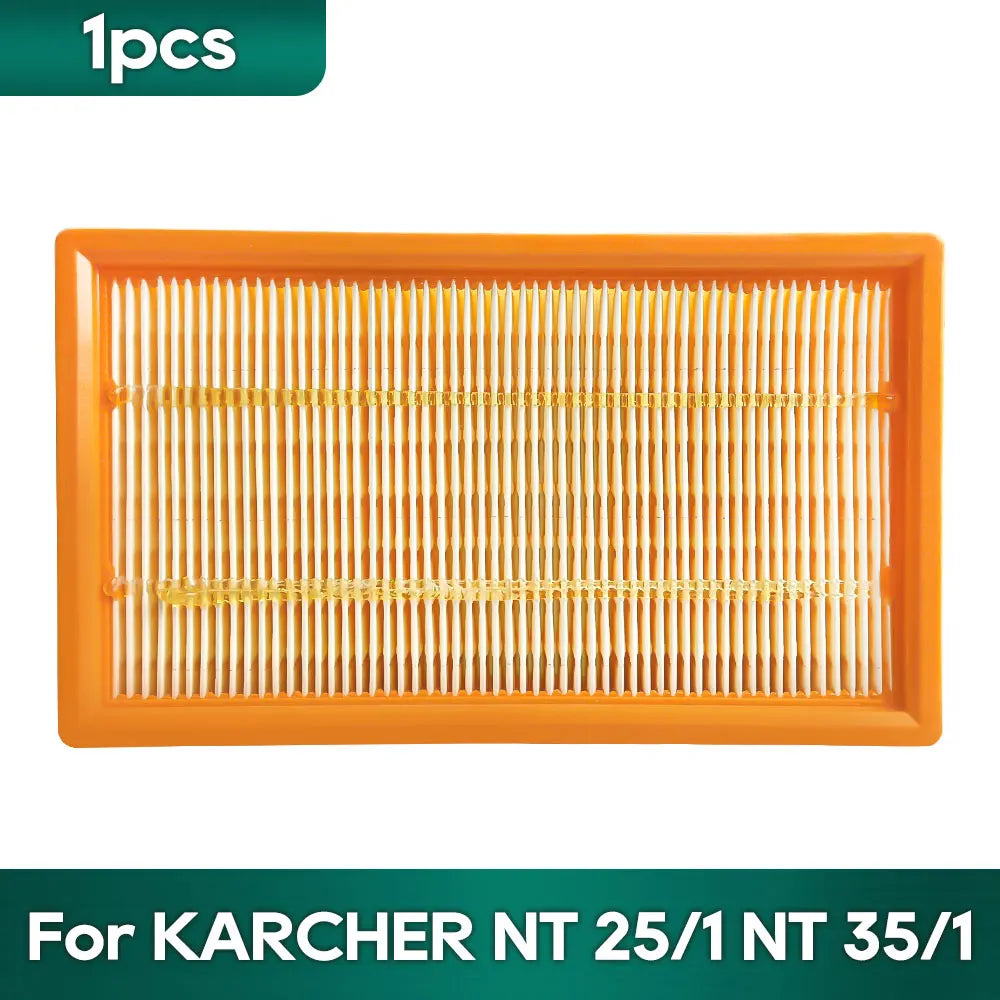 Filter Compatible for Karcher NT 25/1, NT 35/1, NT 45/1, NT 55/1, NT361 ECO, NT561 ECO, NT611 ECO, Bosch VAC140 / GAS 35 M AFC