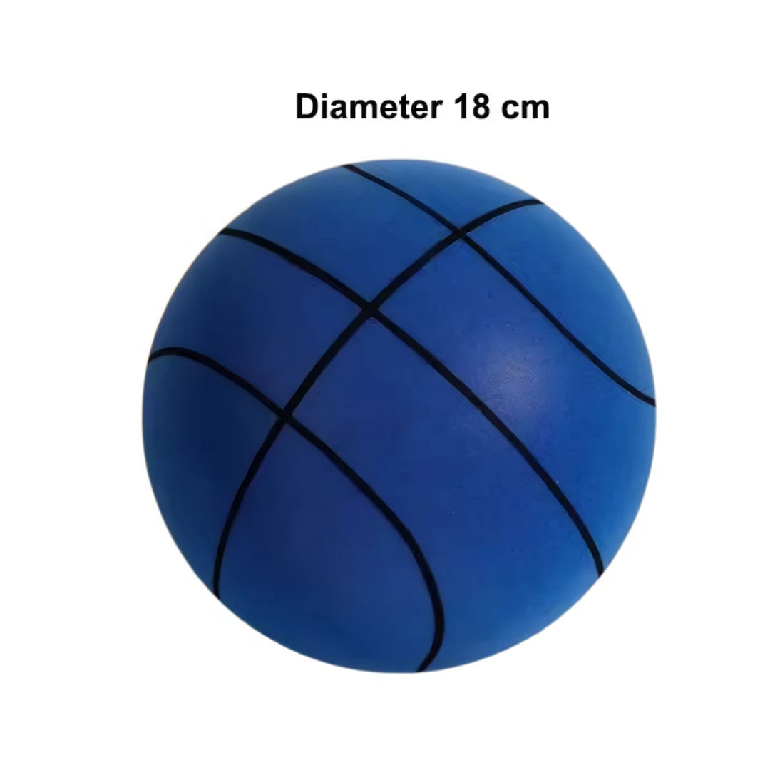 Silent Basketball Quiet No Noise High Density Soft PU Foam Squeezable Ball Indoor Mute Bouncing Basketball Children Sports Toys