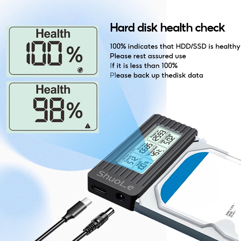 USB to SATA Adapter Converter Cable USB 3.2 3.0 to SATA Converter for 2.5 Inch SSD HDD Hard Drive External adaptador Accessories