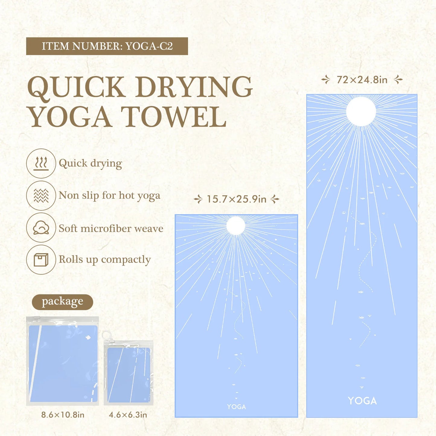 Eco-Friendly Yoga Mat Cover - Anti-Slip, Odor-Resistant, Lightweight, for Travel & Home Workouts - 필라테스 (Pilates)