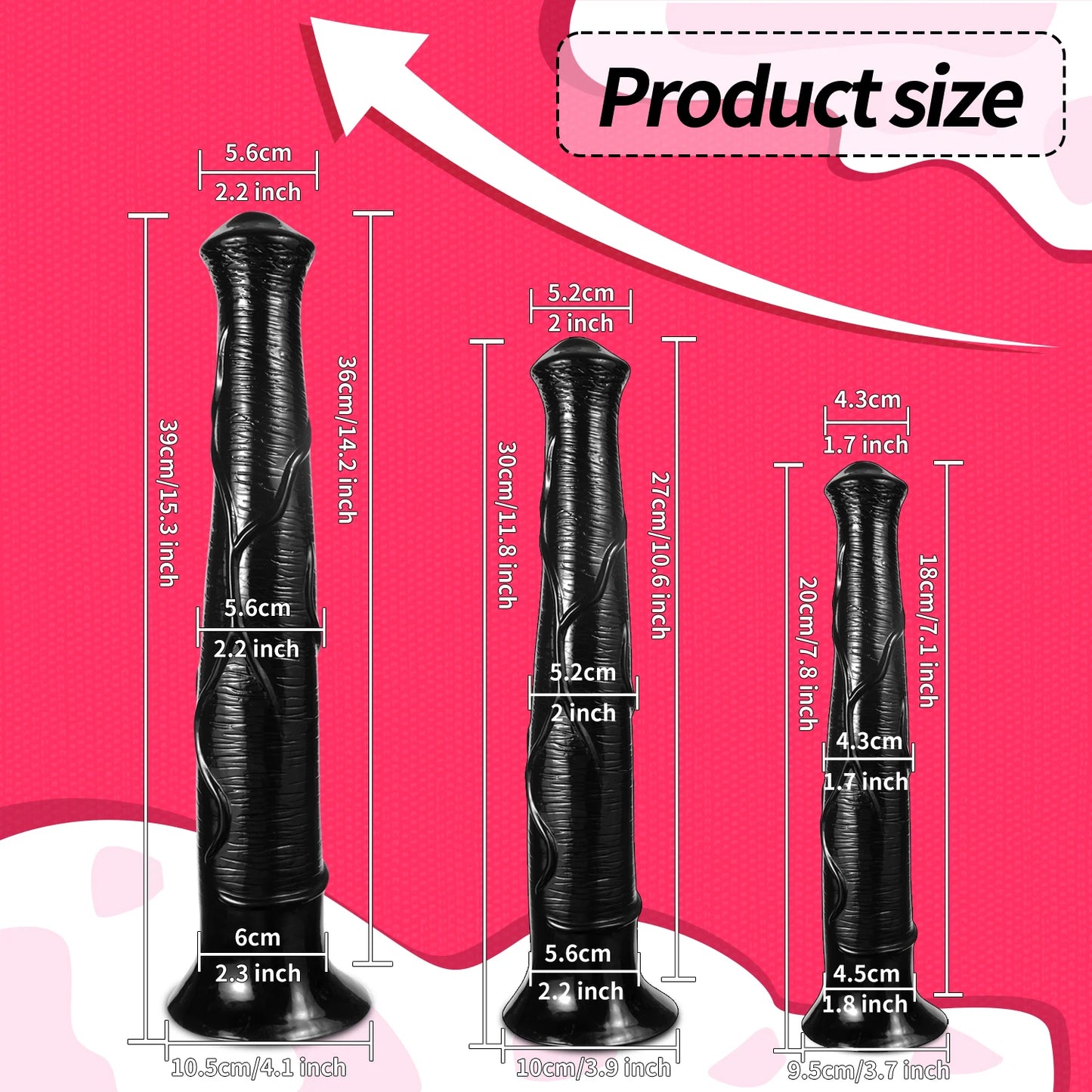 Huge Dildo Thick Penis Butt Plug For Women Man Anal Vaginal Dilators Masturbators Adult Sexy Toys For Female Male Big Dick