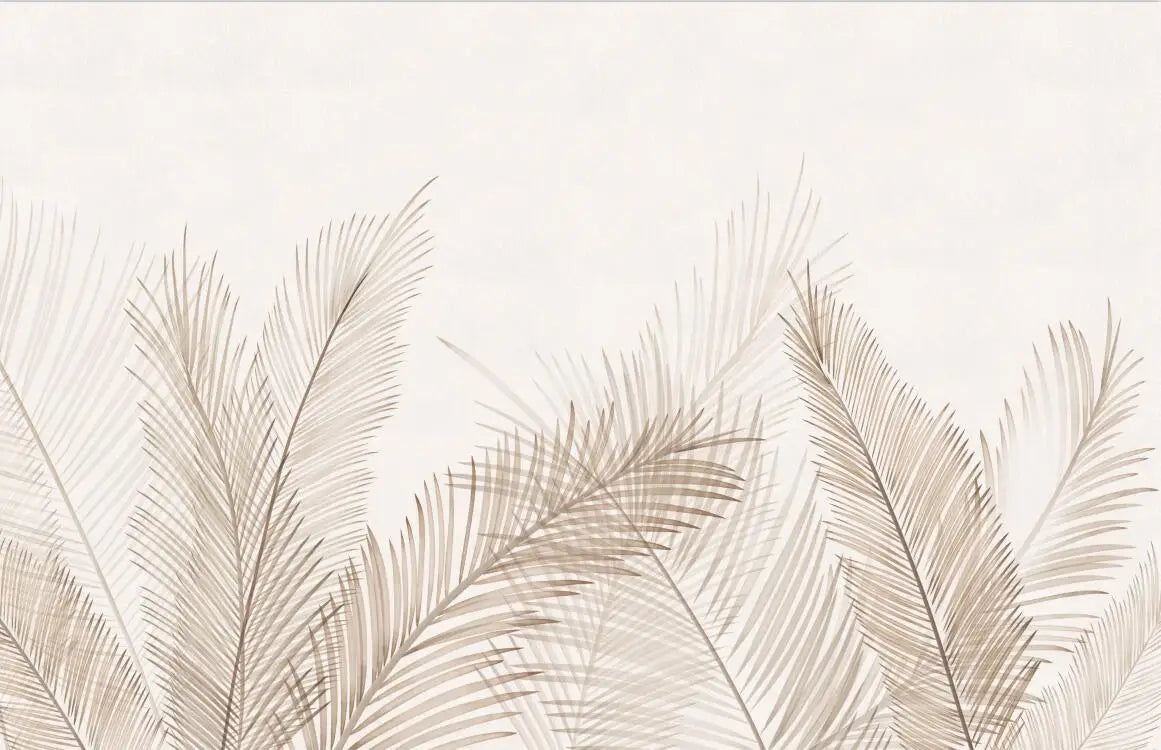 Custom photo wallpaper 3D mural Nordic minimalist luxury feather background wall hotel coffee shop decoration murals wall paper