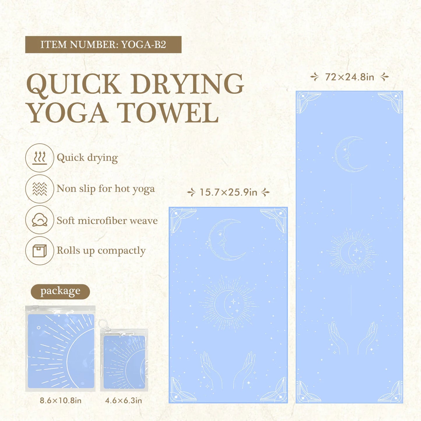 Eco-Friendly Yoga Mat Cover - Anti-Slip, Odor-Resistant, Lightweight, for Travel & Home Workouts - 필라테스 (Pilates)