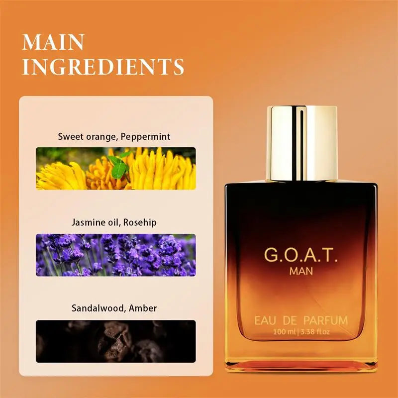 Luxury Charming CEO Perfume Spray,Men Eau De Parfum Mist,Floral Fruity Women Date Scent,Vanilla/Sandalwood/Lemon/Amber Fragrance