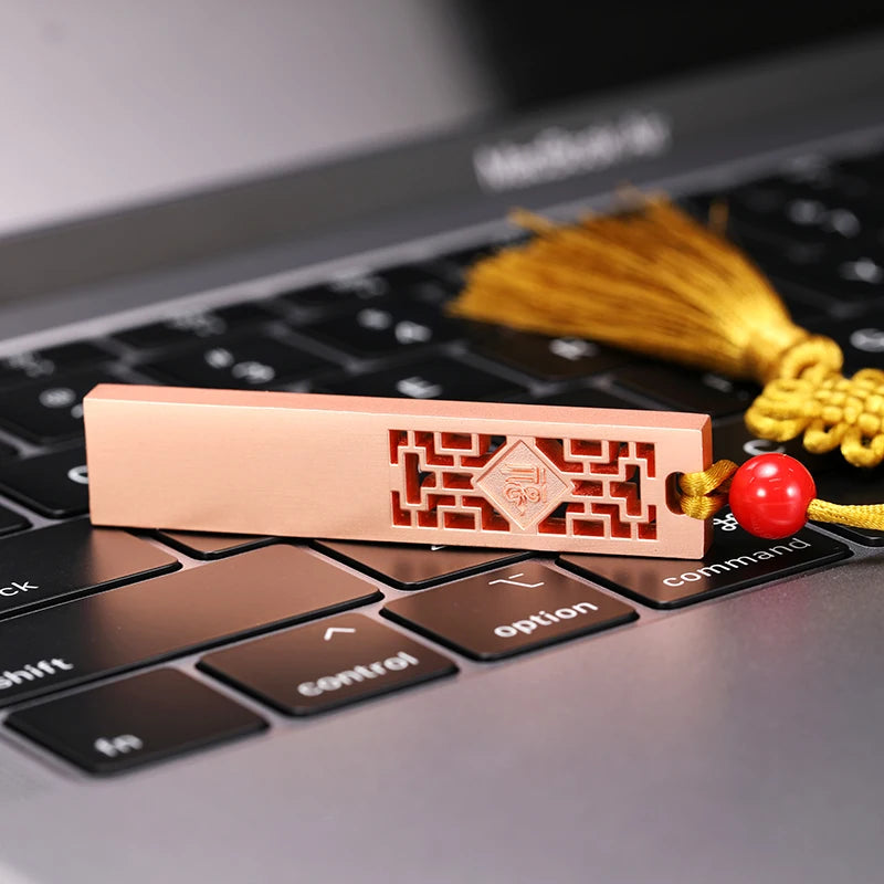 100% full capacity metal Chinese style USB 128GB 64GB U Disk Creative USB Flash Drive usb stick pen drive flash