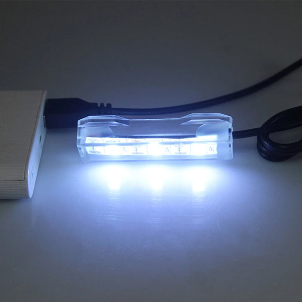 0.6W 5V Fish Tank Light for Small Aquarium Plants Lights USB LED Desktop Lamp Aquarium Landscape Decorative Lamps Accessories