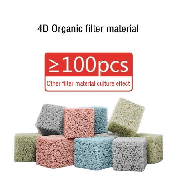 New 4D Aquarium Bio Filter Media Premium Density Fish Tank Wet Filter Media For Clear Water Filtration filtro peceras y acuario