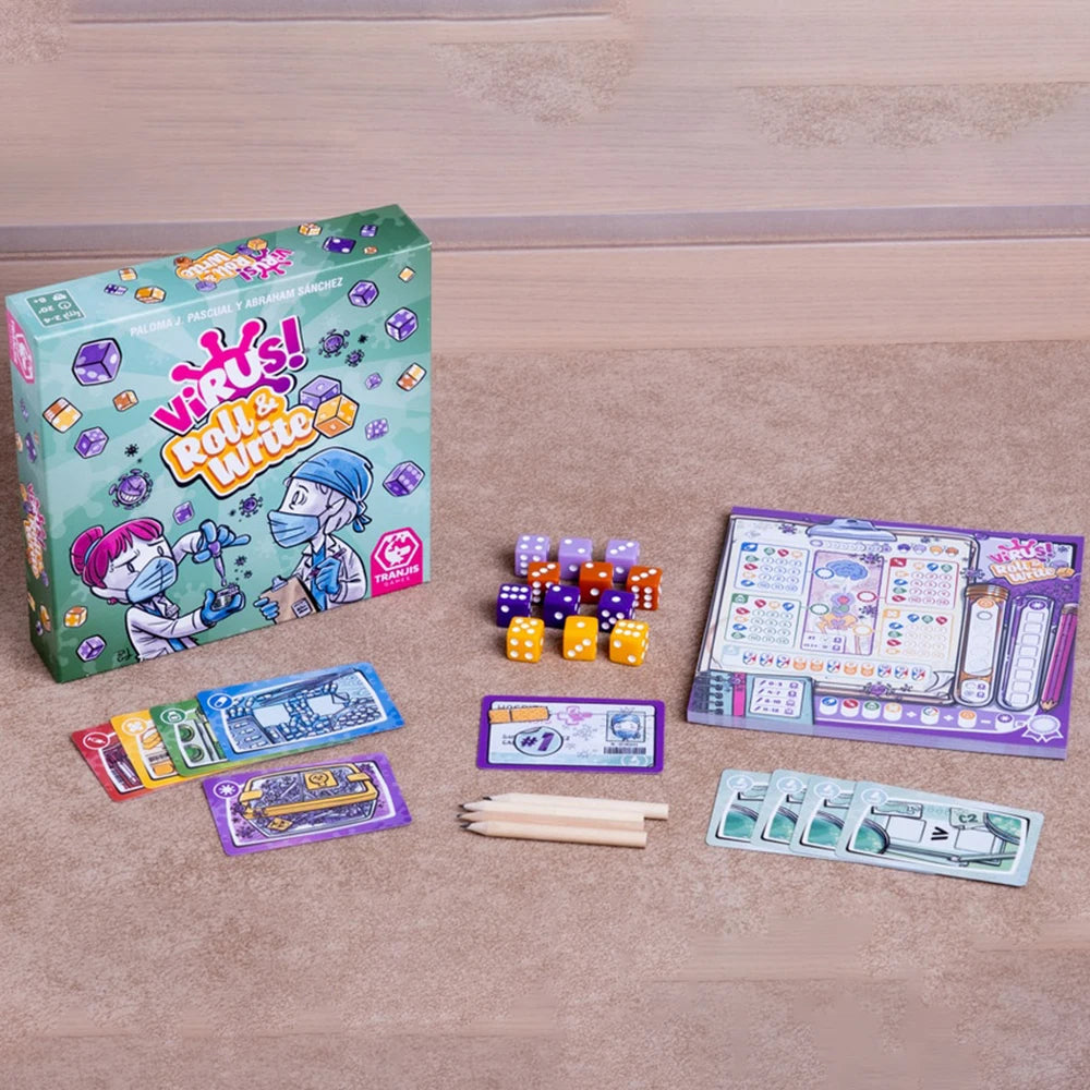 Virus! - Juego de cartas - El Juego mas contagioso. Edicion Española. +8 años VIRUS! 2 Evolution (Expansión) - Juego de cartas (