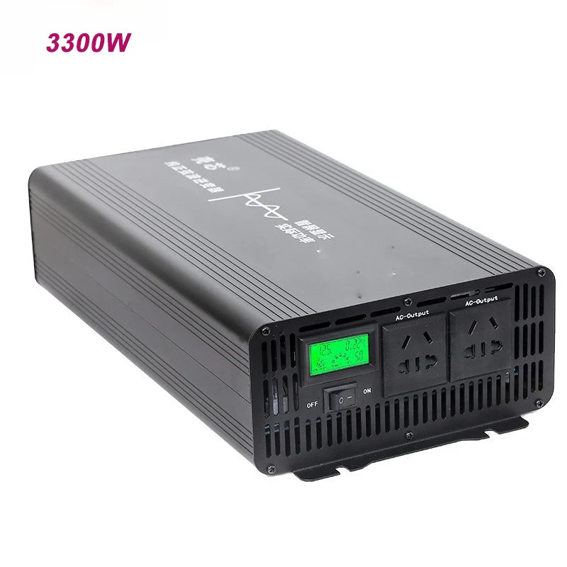 Inverter 12V 220V Pure Sine For Car And Household Use DC to AC 1800W-5000W 12V 24V 48V 60V 72V96V