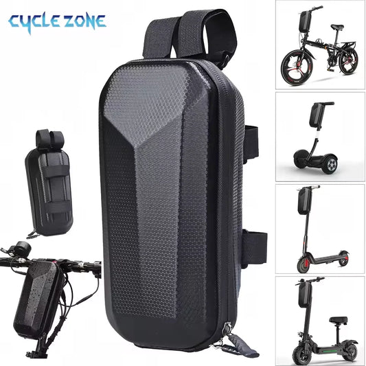 Electric Scooter Bag Storage Electric Bike Handlebar Bag Scooter Storage Bag with Large Capacity Waterproof Front Handlebar Bag