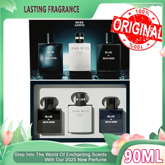 Brand Perfume Cologne Men Perfume Suit Spray Flirting Pheromone Long Lasting Light Fragrance Floral Lemon Vibrant Gentleman