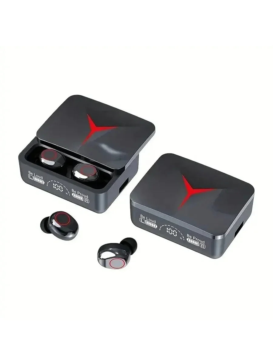 VIKEFON M90 TWS Bluetooth 5.3 Earphones Wireless Headphones Touch Control Gaming Headsets HIFI Stereo Sound Reduction With Mic