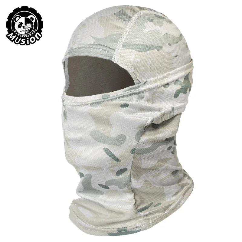 Motorcycle Balaclava Fashion Print Sun Protection Full Face Mask Breathable Mask Balaclava Bicycle Cycling