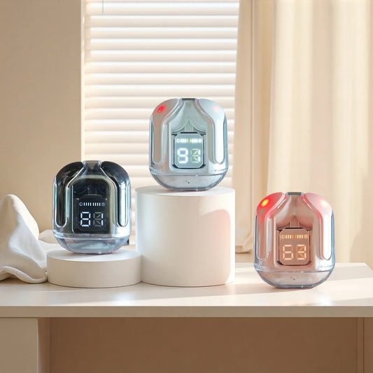 Original T2 TWS Transparent Wireless Bluetooth Headset HIFI Sound Wireless Earphones Bluetooth 5.3