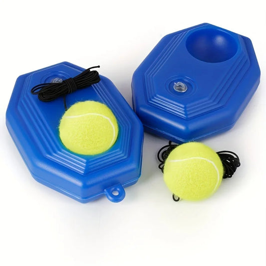 Tennis Trainer Single Base Training Durable Ground High Elastic Tennis Rope Adult Outdoor Sports Training Supplies